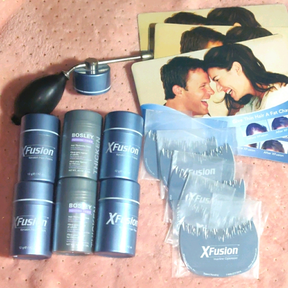 Xfusion & bosley Hair Filler all sealed